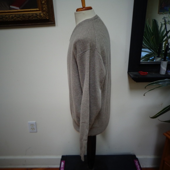 EUC GEOFFREY BEENE 100% CASHMERE SWEATER SZ L - Picture 4 of 6